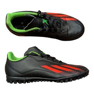 Adidas X Speedportal.3 FG Indoor Soccer Cleats Kids Size 2.5 Black Green Red